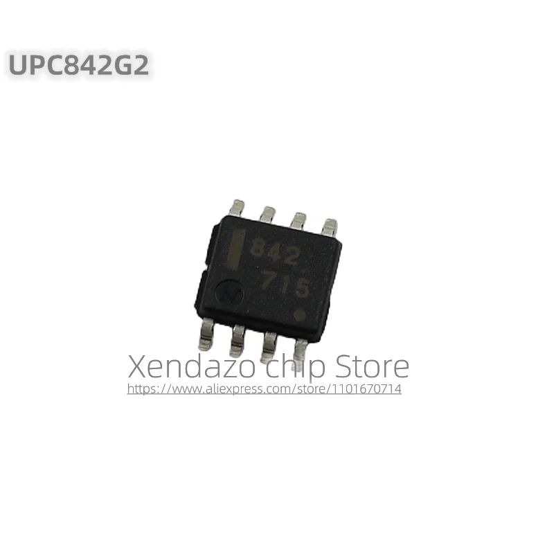 10pcs/lot UPC842G2-E1-A UPC842G2 UPC842 Silk screen printing 842 SOP-8 package Operational amplifier chip