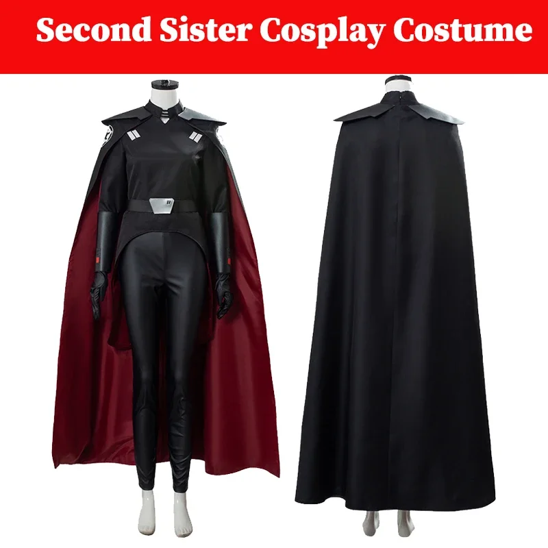 Second Sister Cosplay Women Costume Game Space Battle Disguise Outfits Adult Female Roleplay Fantasia Halloween Party Suit