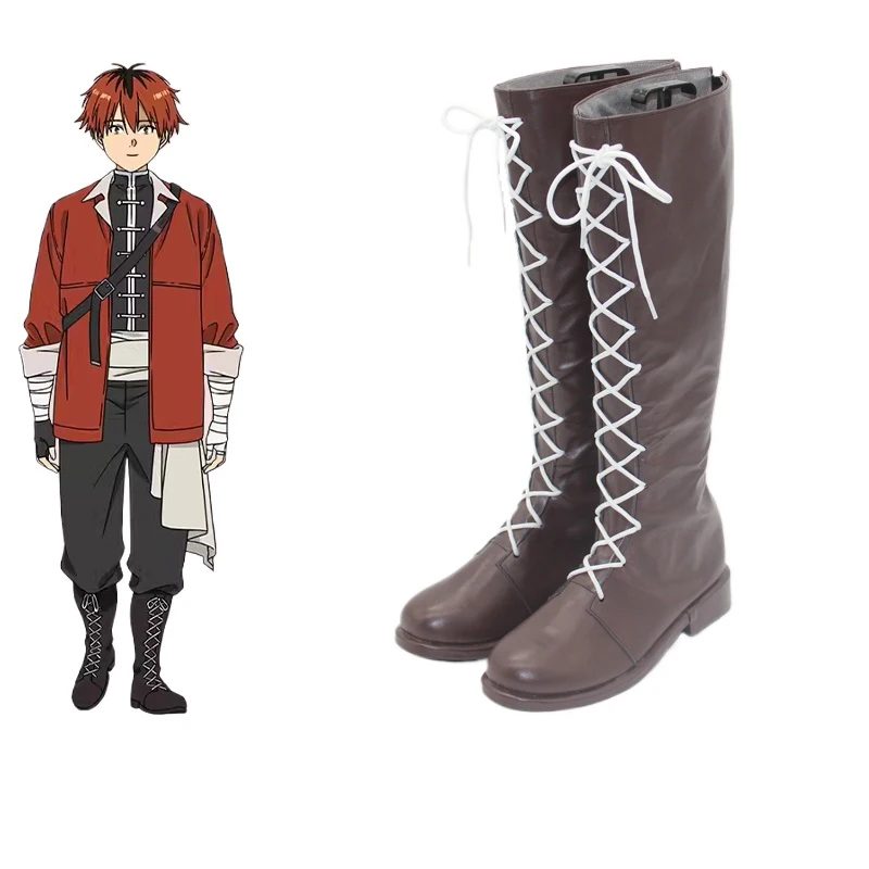 

Anime Stark Cosplay Shoes Halloween Carnival Fancy Party Role Play Costumes Props Women Men Boots