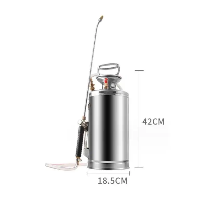 20256L 8L 10L 12L آلة الرش الزراعية الهوائية ارتفاع ضغط المبيدات الصغيرة دلو رذاذ زجاجة