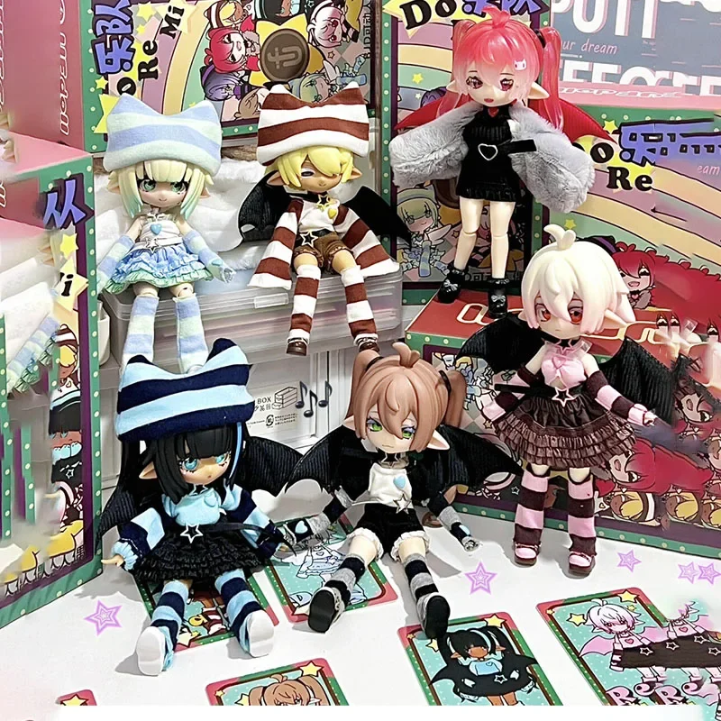 関節式モビリティアクションフィギュア,人形モデル服,Ufdoll doremi mysteries guss bag doremi band,bjdシリーズ,1:12