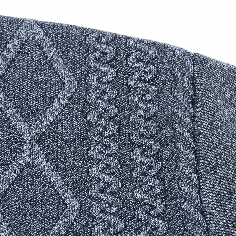 Faionable الشباب محبوك سترة الرجال عادية V-Ne Fce مبطنة سليم صالح Jaet الخريف الشتاء جديد وصول تنوعا ملابس خارجية