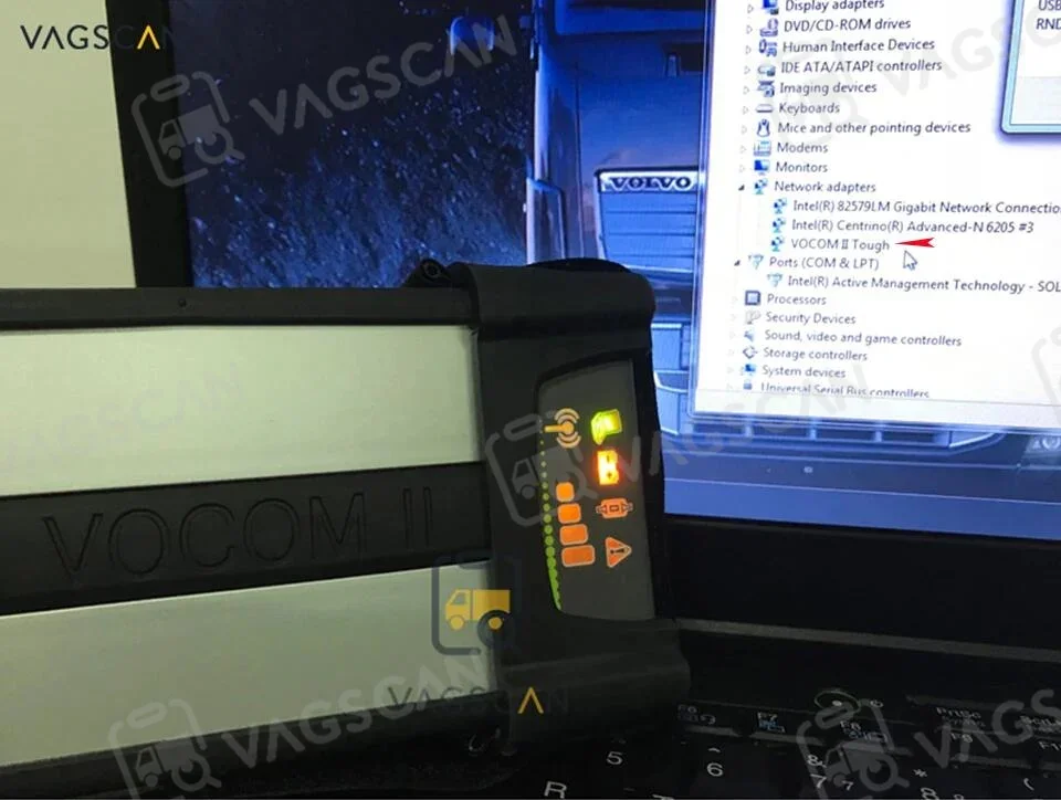 For Genuine 88894000 Vocom2  2.8.150 Software PTT  Vocom II Interface Truck Diagnostic OBDII Tool For Renault/UD/Mack/V-olvo