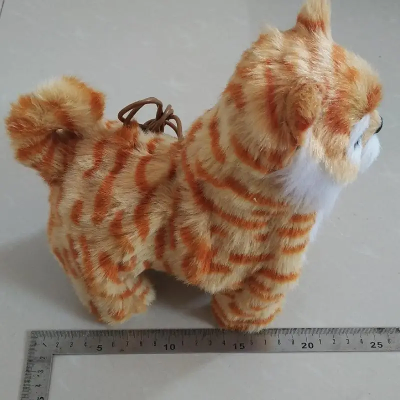 animal relleno simulación Y88D puede hacer sonido sonido encantador para gatito muñecas para regalo para