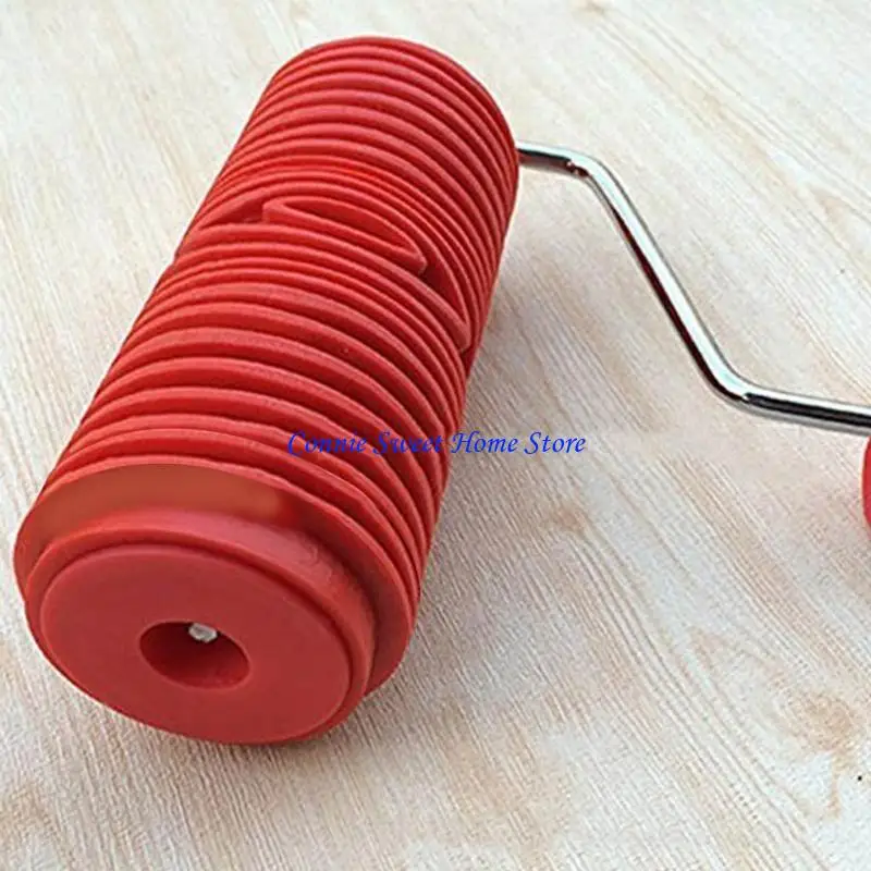 

LXAF резиновый валик с древесным зерном, инструмент для накатки, настенный декор, текстурный валик