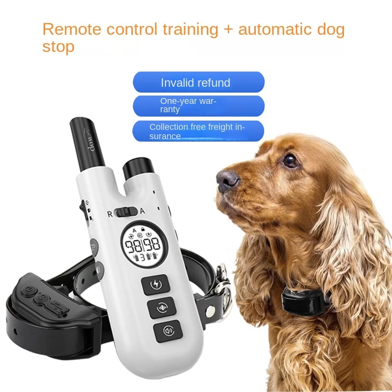 Hot-selling anti-dog barking distractor dog barking device remote control dog trainer large dog professional