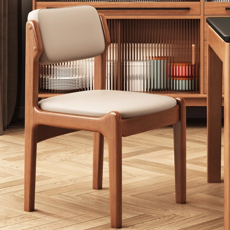 

Дизайнерские обеденные стулья для отеля, кресла из цельного дерева для кафе, современные обеденные стулья, туалетный столик, элегантная мебель для дома Cadeiras Jantar