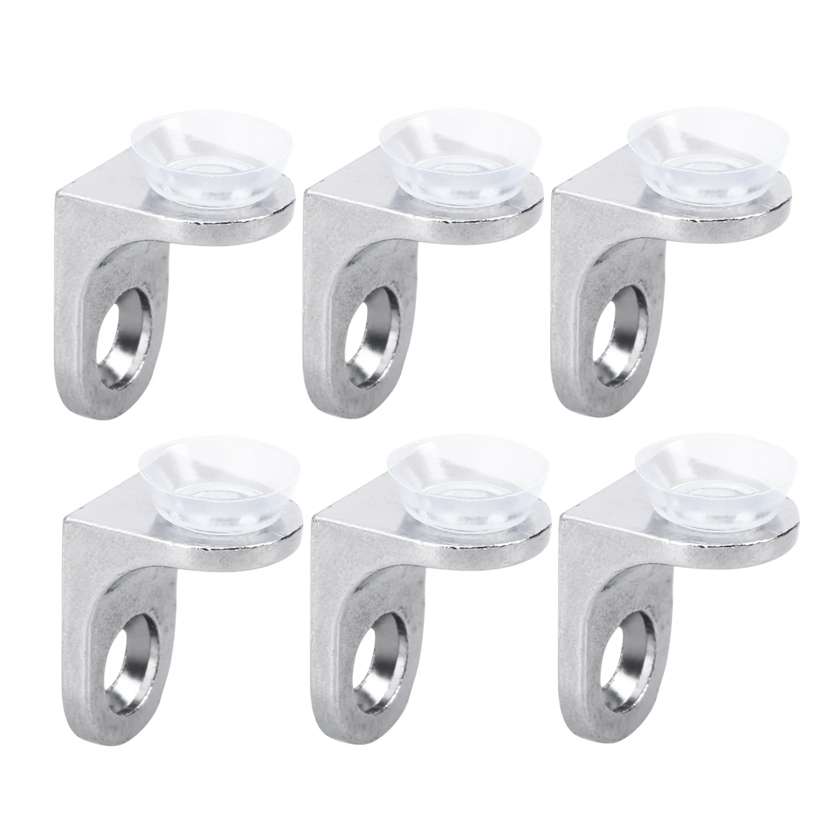 

10 pcs Shelf Supports Zinc Alloy Sturdy Durable For Glass Wood Cabinets Bookcases Round Shelf Pegs Silver 10 Screws