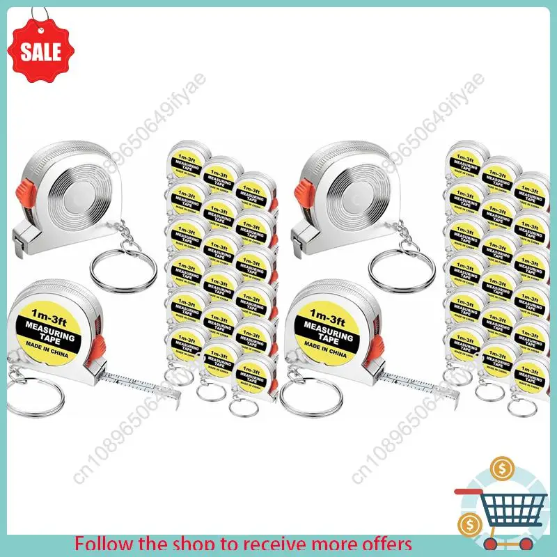 

Y67A-40X брелки с рулеткой, функциональные выдвижные брелки с измерительной лентой с замком, 1 м/3 фута, B