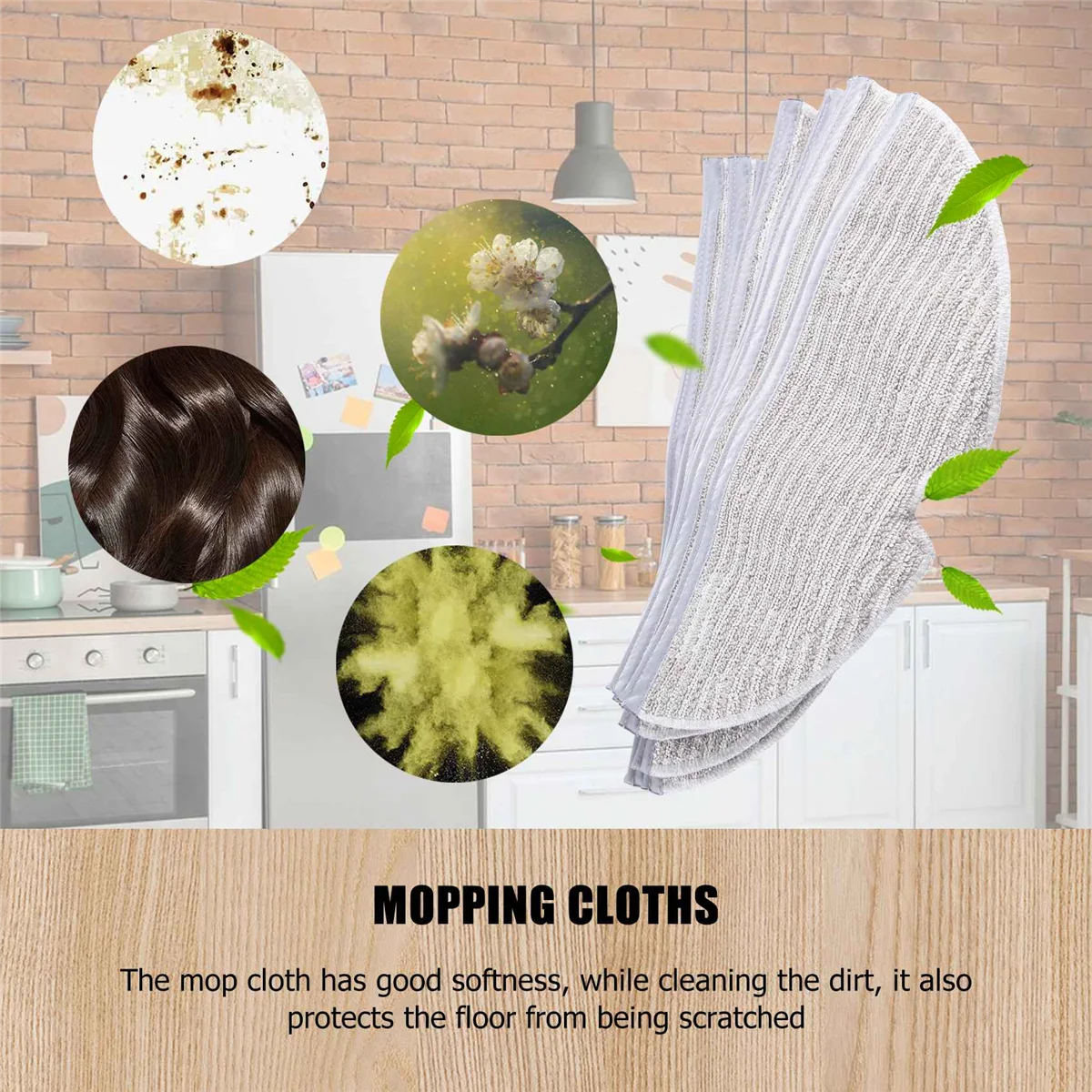 คลาสสิก 10 ชิ้นเต็มรูปแบบผ้าถูพื้นสําหรับ Xiaomi Roborock S5 S50 S51 S55 S6 S6 MAXV S5 MAX เครื่องดูดฝุ่น