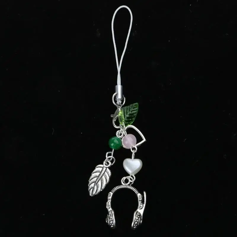 J78f Bear Wing سماعة سماعة قلادة معلقة