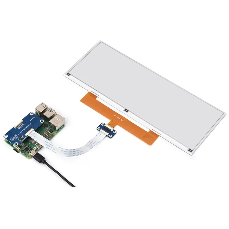 

M18K-10.85-дюймовый дисплей E-Ink 1360X480, черно-белый экран для электронной бумаги для Arduino Jetson STM32 ESP32 SPI-интерфейс