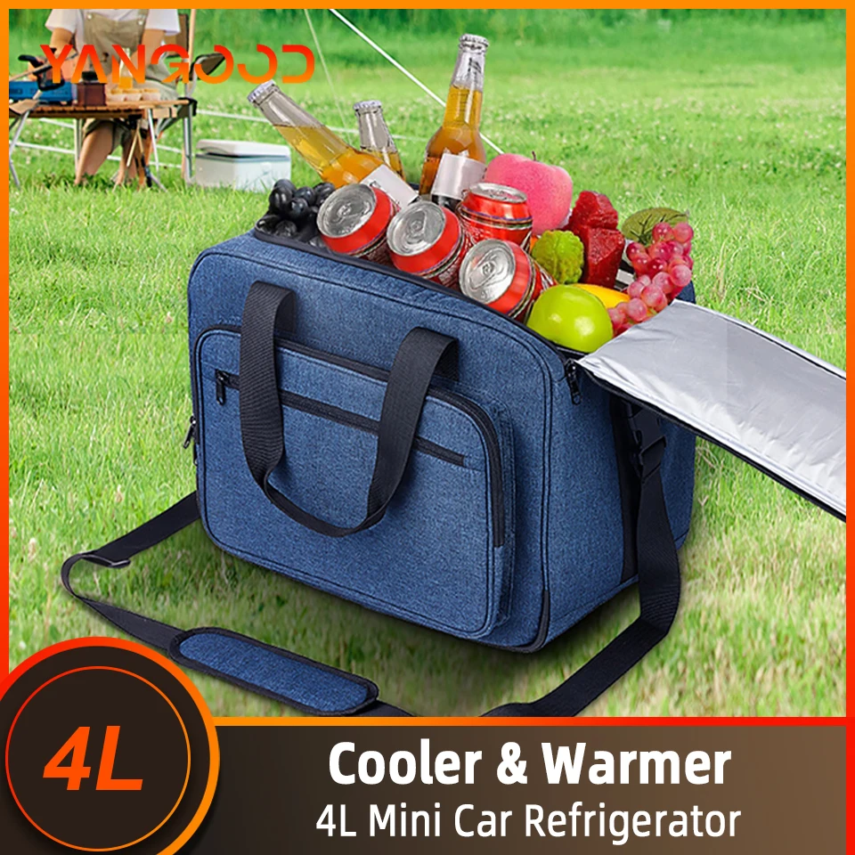 

25L Semiconductor Car Cooler & Warmer Bag Foldable Insulated Portable Refrigerator Cooling Heating for Car Home Picnic Camping
