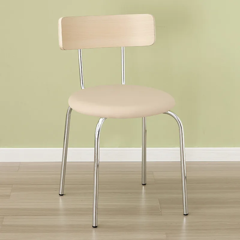 Balcony Restaurant Dining Chairs Mid Century Waiting Outdoor Dining Chairs Leather Kitchen Sillas Para Comedor Patio Furniture