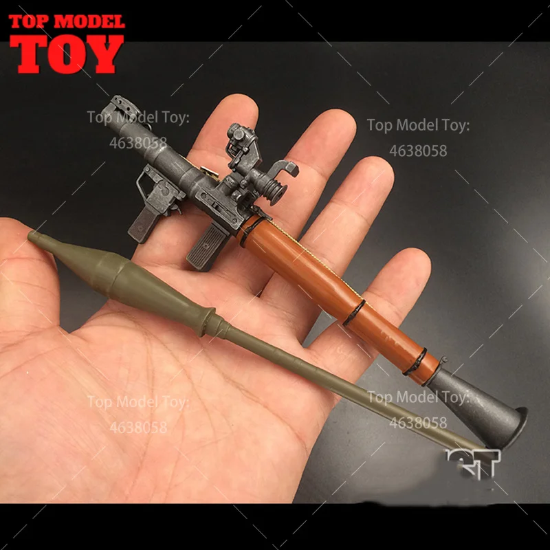 ZYTOYS ZY16-17 1/6 Scale RPG-7 Gun Weapon Model Fit 12'' Male Female Action Figure Body Toy