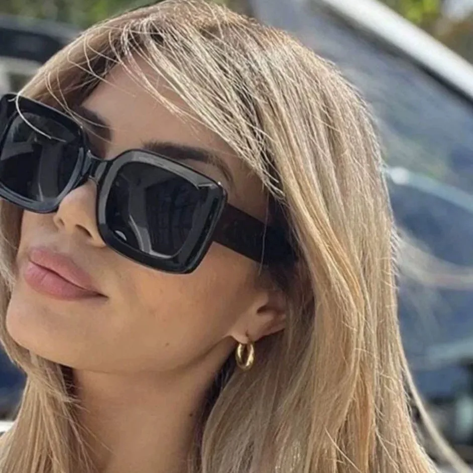 Luxury Brand Designer Square Sunglasses Women For Men Fashion Popular Classic Vintage Sun Glasses Punk Outdoor Driving Eyewear