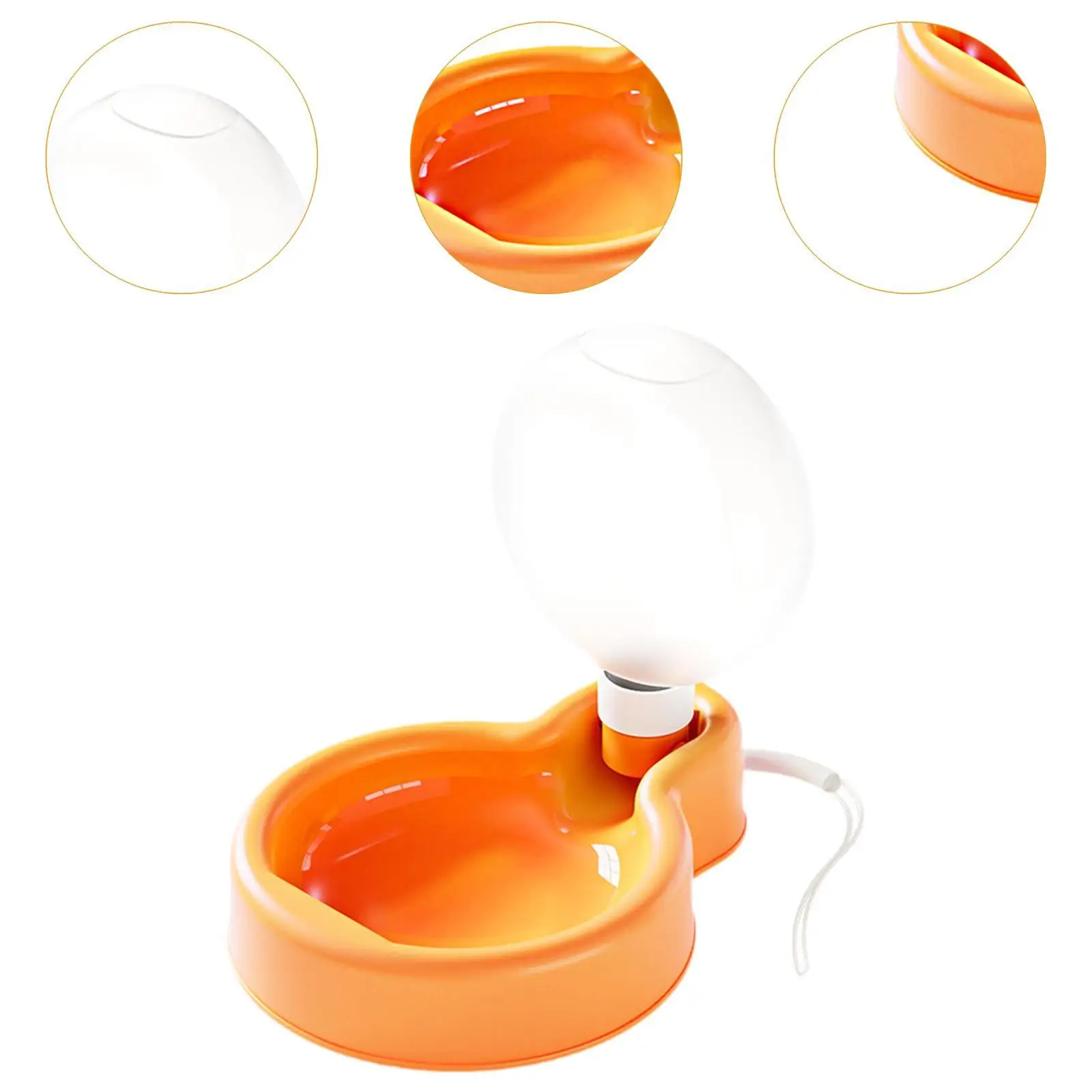 Bouteille d'eau pliable pour animaux de compagnie, tasse pour chien, chaton et chiot, 500ml, 2 pièces