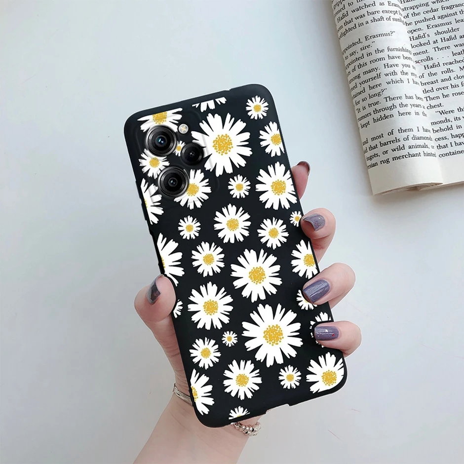 For Xiaomi Poco X5 5G Case 2023 Silicone Protective Soft TPU Phone Cover For Xiaomi Poco X5 Pro Fundas POCOX5 X5Pro Capa Flowers image 4