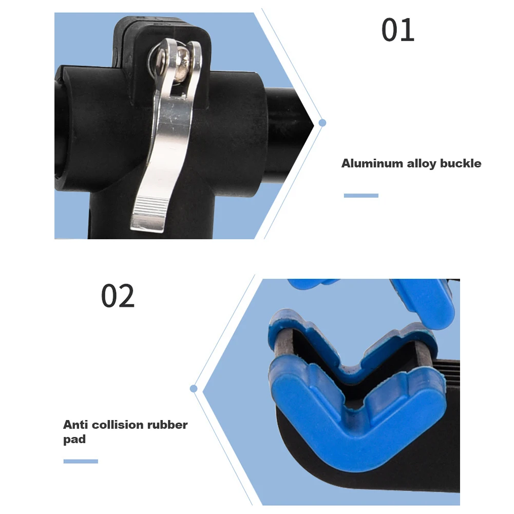 رف تثبيت على الحائط للدراجة، دعامة لوقوف السيارات العالمية، سعة تحميل قوية، رف صيانة سطح المكتب، ملحقات ارتفاع قابلة للتعديل #4
