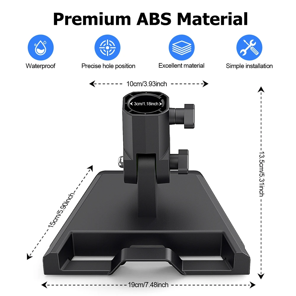 For Starlink Gen 3 Pipe Adapter Mount Roof Pole Mount Wall Stand Round Mounting Kits Accessories For Starlink V3 Standard Dish