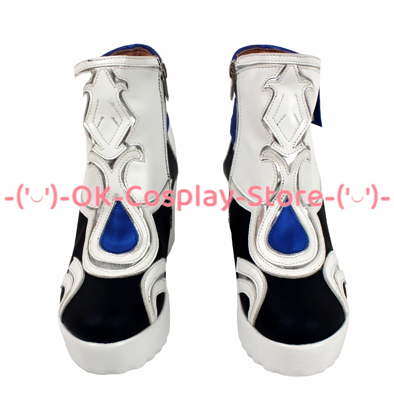 Game Honkai Impact 3 Bronya Zaychik Cosplay Shoes PU Leather Shoes Halloween Carnival Boots Cosplay Prop Custom Made