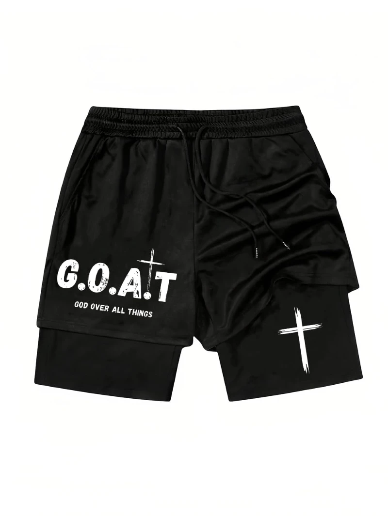 

Быстросохнущие летние спортивные шорты, мужские и женские быстросохнущие тонкие брюки из ледяного шелка для йоги, фитнеса и тренировок, трехточечные брюки, я могу сделать все