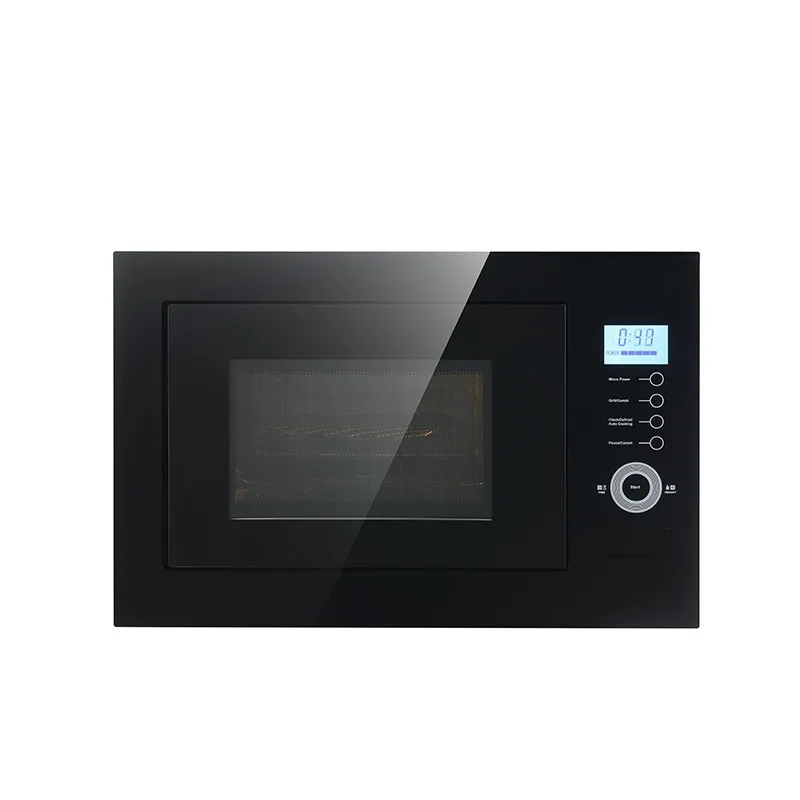 

25L Embedded Black Smart Microwave Oven Household Touch Stainless Steel Liner Barbecue Thaw Microwave Oven Manufacturers