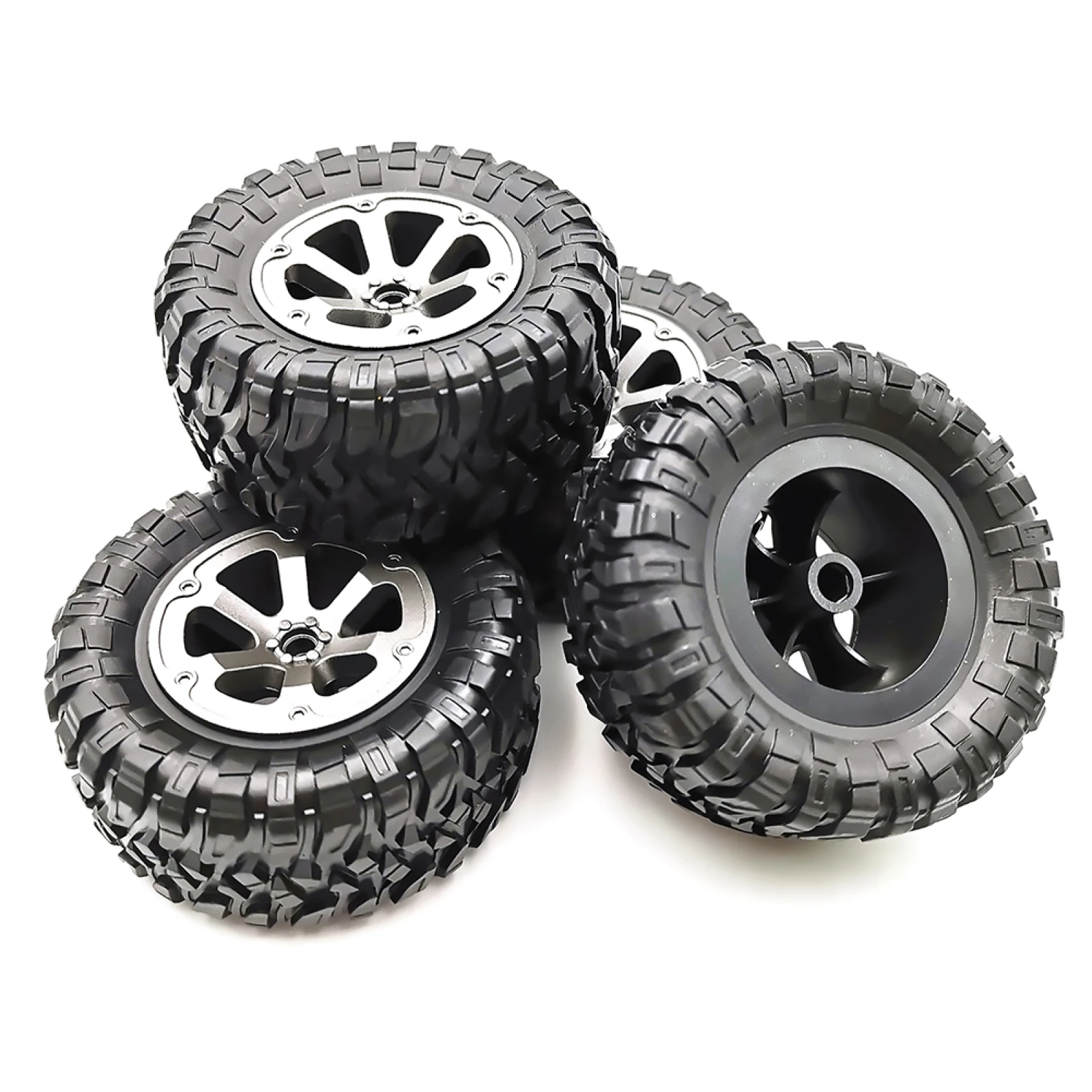 4 قطعة/المجموعة 73.8 مللي متر المطاط عجلة الإطارات حافة ل WPL B16 B36 B-14 C14 1/16 RC سيارة شاحنة استبدال ترقية أجزاء