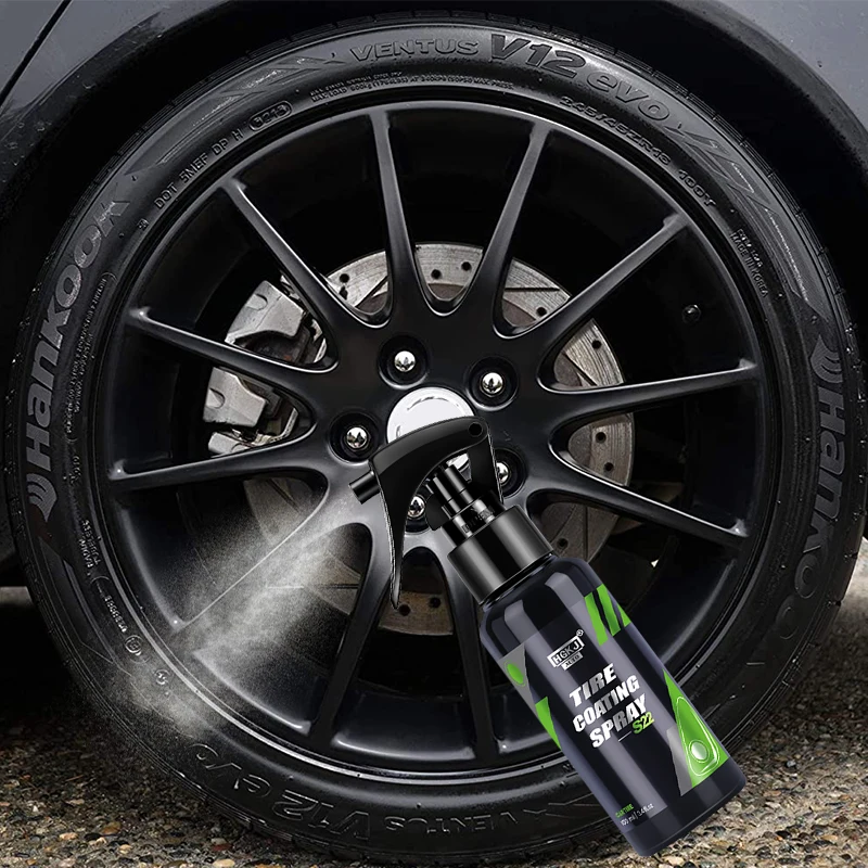 Car Tire Shine Spray Multi-purpose Tire Wheel Refurbishing Agent Cleaner Polishing Protection Cleaner Coating HGKJ