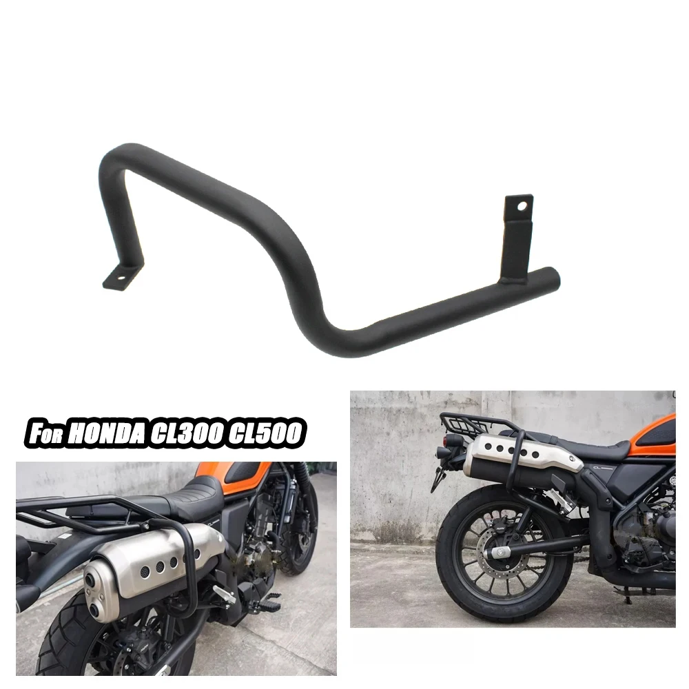 

For Honda CL300 CL500 Motorcycle Exhaust Anti-Fall Protection Rod Bumper Collision Bar Essential Safety Equipment Motorcycles