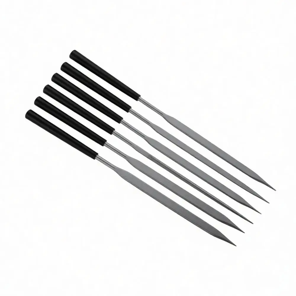 5 Professional Steel Needle File Kit Metal Rasp Tool Set For Precision Jewelry Crafting Woodworking Sculpting Surface Smoothing