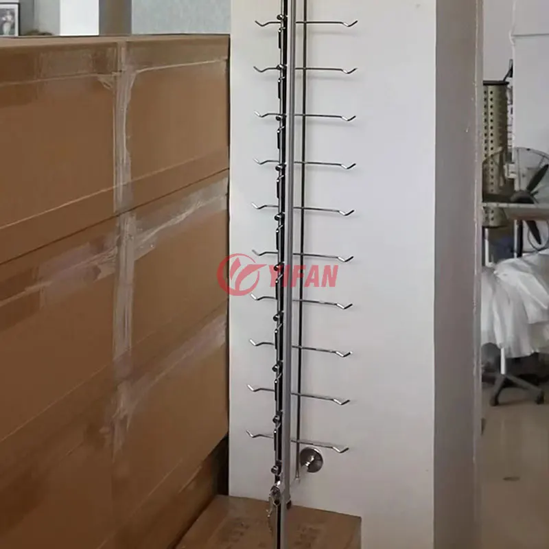 custom.Eyewear Store Wandmontage Frame Bril Display Staven Zonnebril Display Rack Aluminium Optische Brillen Display S