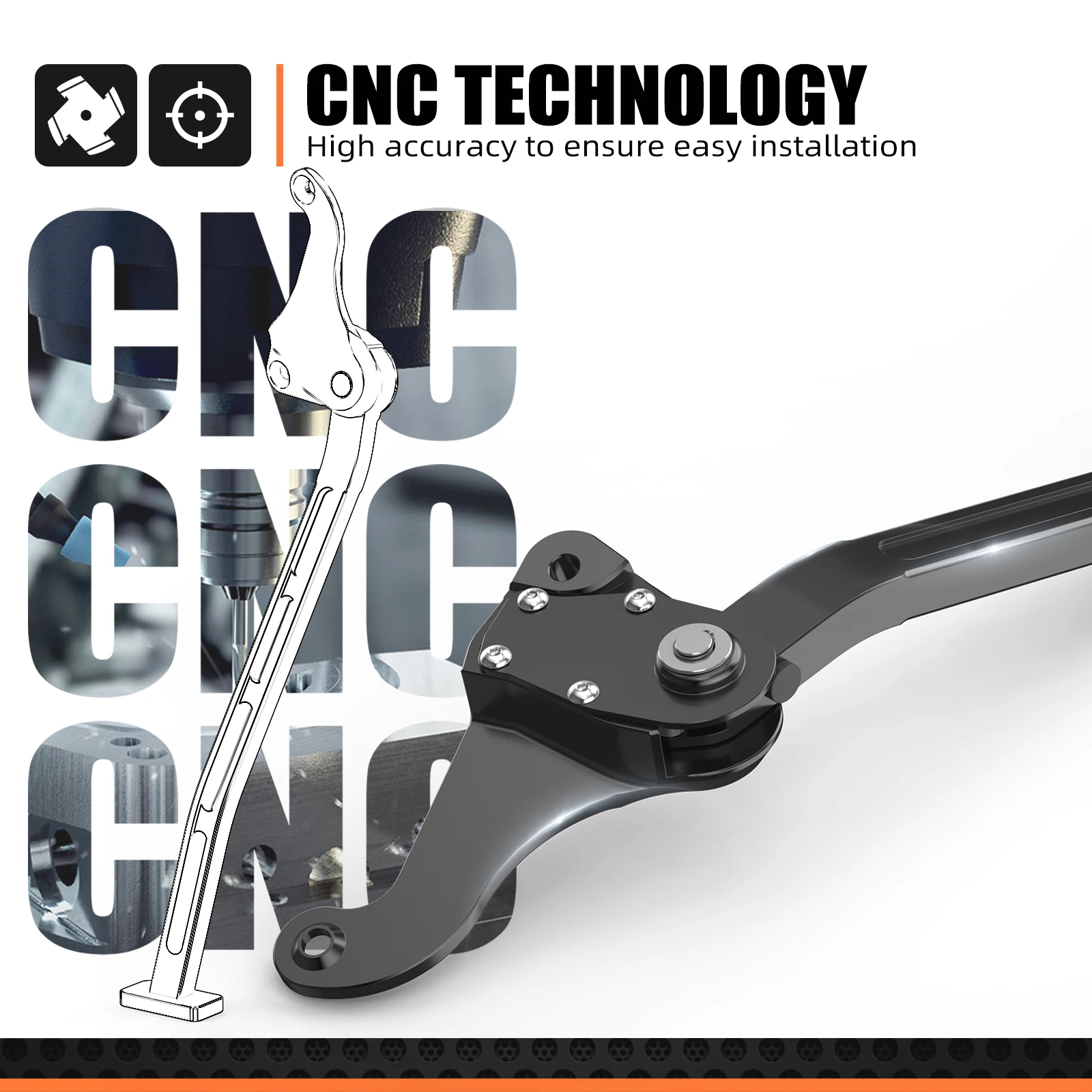 ل KTM SX-F 450 350 2011-2015 SXF 450 مصنع نسخة 2012 مصنع الطبعة 2013 2014 دراجة نارية مسنده الجانب حامل SX 125 250