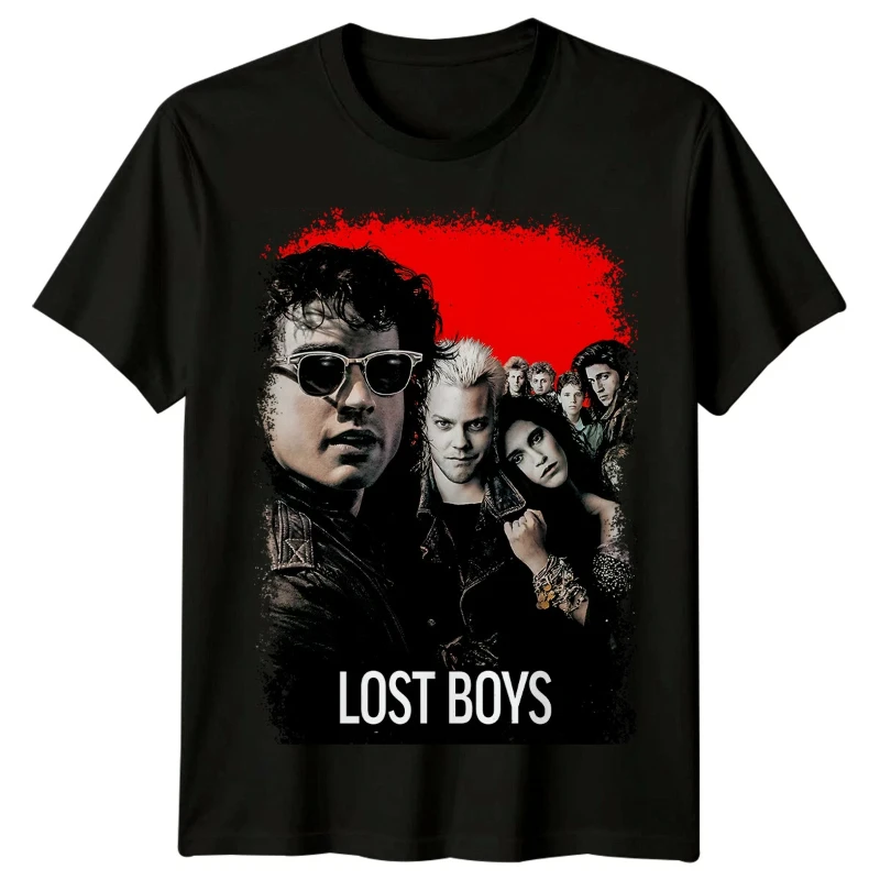 Lost Boys Movie Poster Inspired T-Shirt Retro Classic Film Graphic Tee Unisex