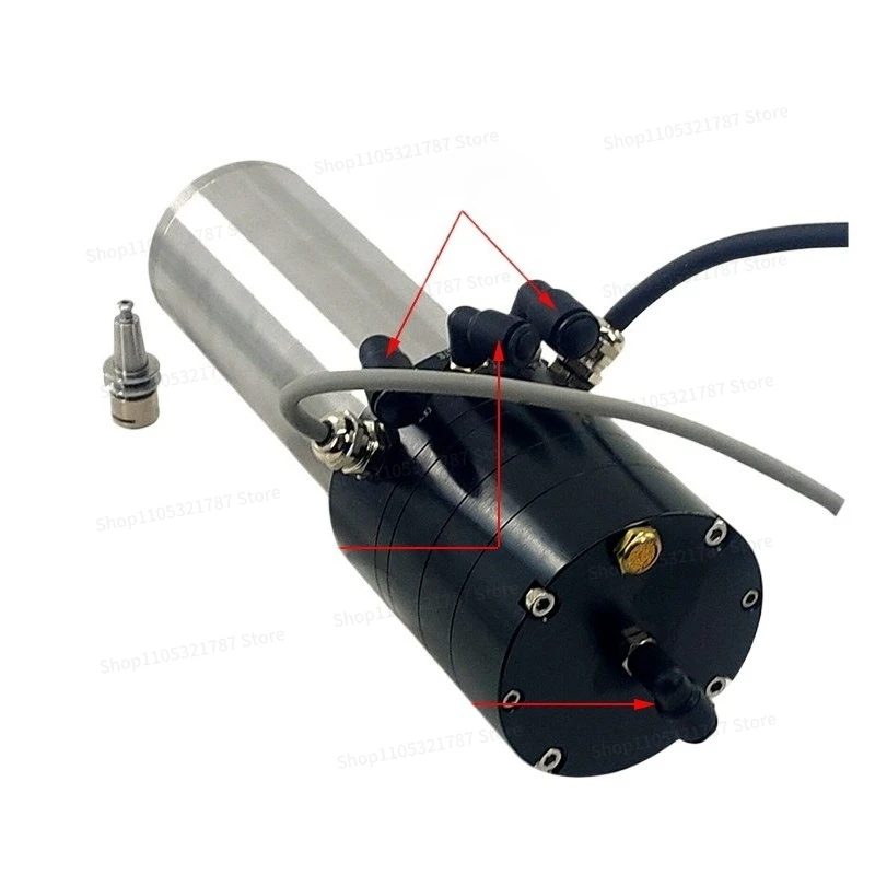 Automatic Tool Change Electric Spindle T11/ISO20 High Speed 60000 Rpm Metal Mold Engraving