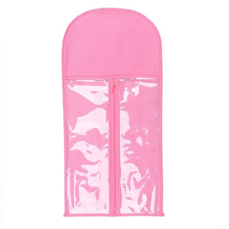 Wig Storage Bag Packaging Bag Dust Bag Portable Non-woven Bag with Hanger view 4
