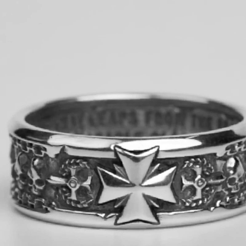 Star Forged Dark Templar Warhammer Peripheral Expedition Oath Ring Ring Fashion Trend Versatile High-end Sense