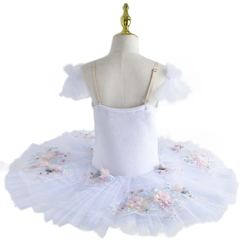 Romantic Professional Ballet Tutu White Swan Lake girl and Women Ballerina Party Dance Costumes Ballet Tutu Balett Dress Girl