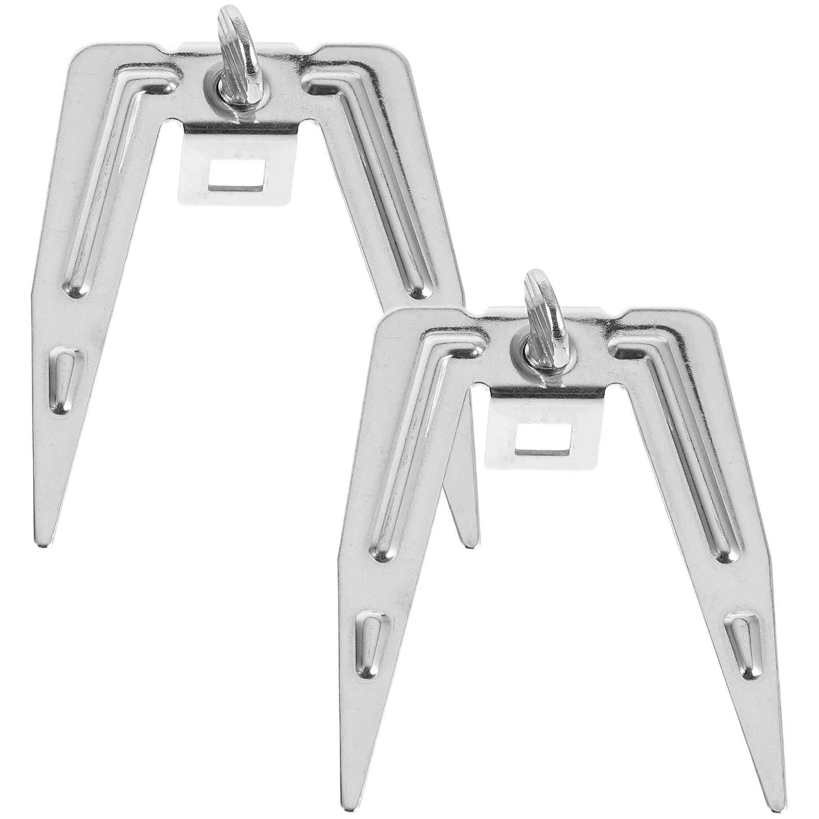 

2Pcs Stainless Steel Rotisserie Fork for Air Fryer Bbq Grill Oven Rotating Roast Chicken Outdoor Picnic Camping Family Gathering