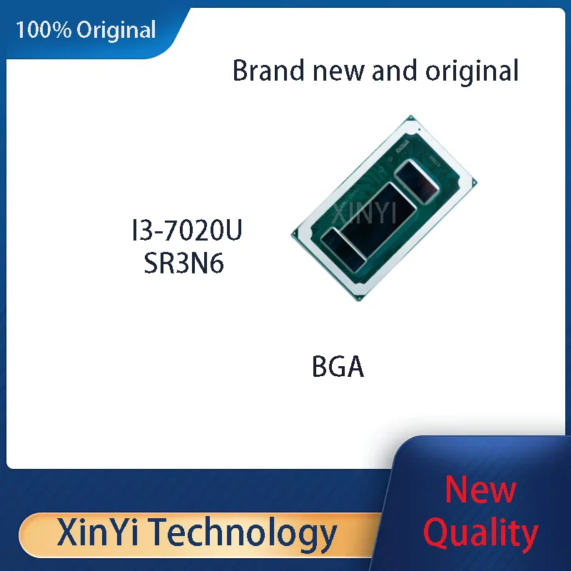 

100% test very good product I3-7020U SR3N6 bga chip reball with balls IC chips