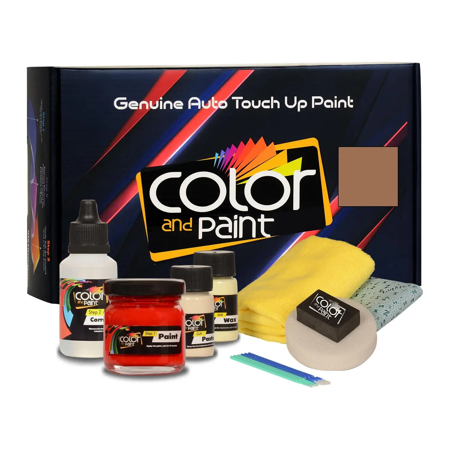 Color and Paint compatible with Ford Europe Automotive Touch Up Paint - CANYON RED - A1T - Basic Care