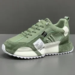 Men's Sneakers Height Increasing Male Casual Shoes 2024 New Breathable Wear-resistant Platform Shoes for Men Chaussure Hommes