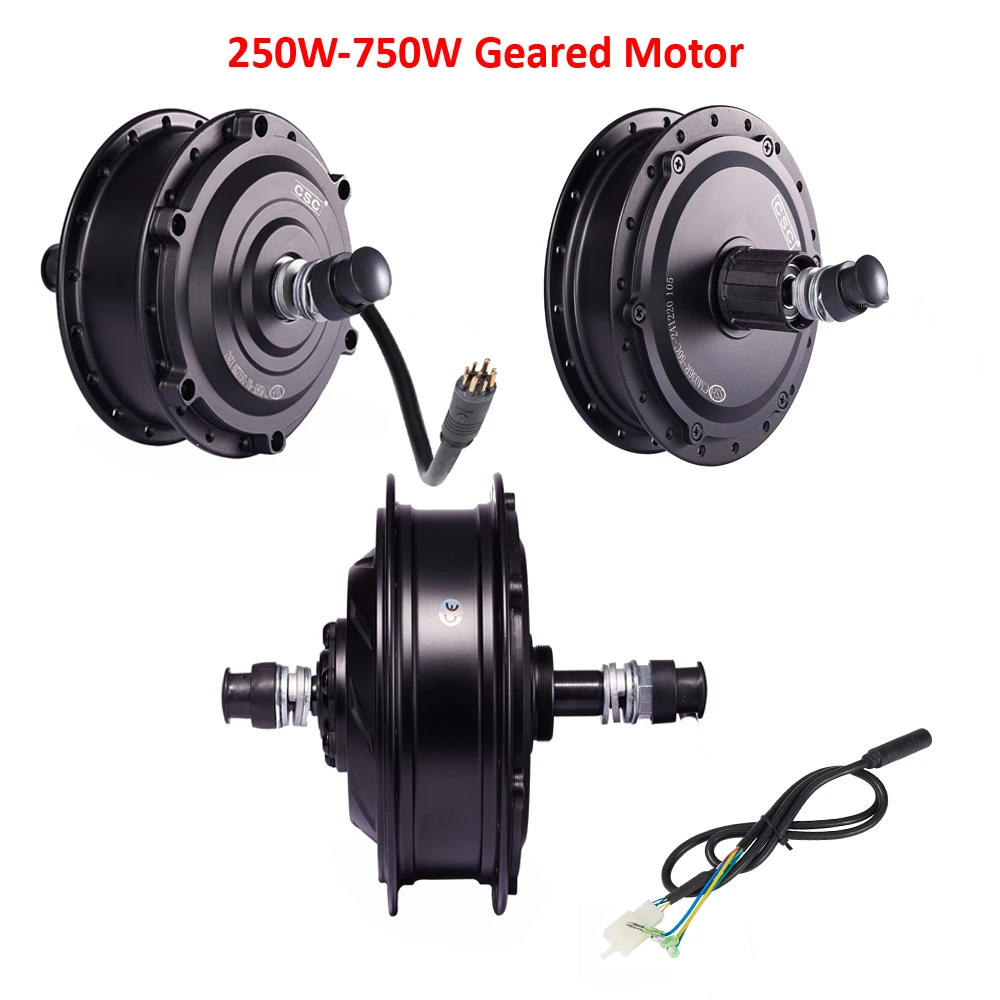 CSC الاتحاد الأوروبي الأسهم دراجة كهربائية تحويل محور المحرك 36 فولت 48 فولت 250-750 واط 1000 واط 1500 واط غير والعتاد محرك كبير دراجة جبلية Ebike عدة #2