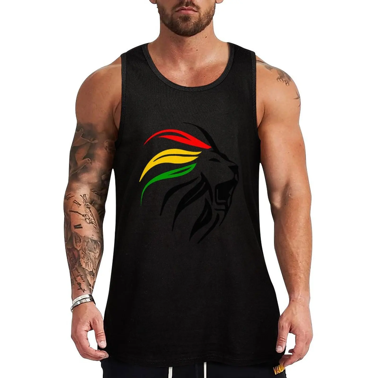 

Lion soul rasta Tank Top Sleeveless top Man sleeveless shirt summer clothes men 2025