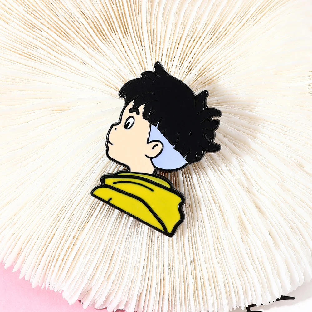 

Хаяо Миядзаки, эмалированная булавка, булавка для одежды, броши на рюкзак, портфель, значок, ювелирное украшение, подарки