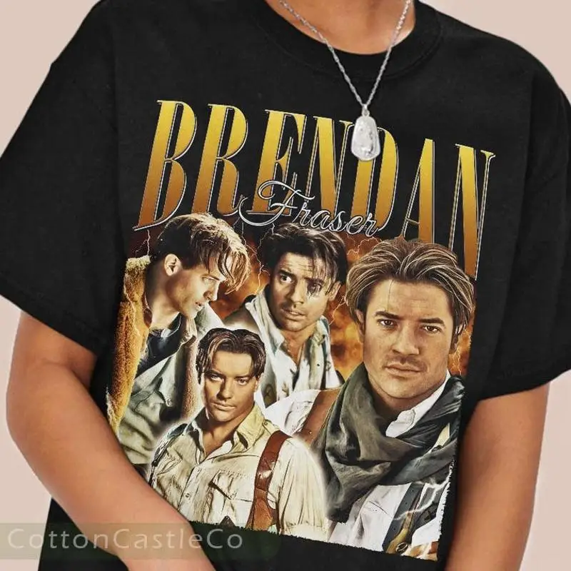 Brendan Fraser The Mummy Retro T-Shirt