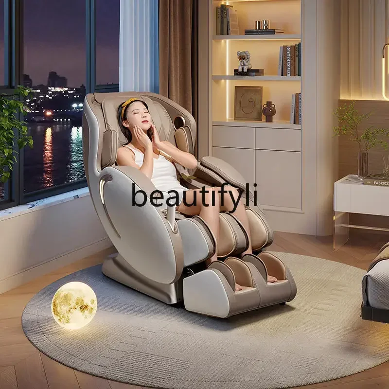 jj z.Smart Chair Massage Chair Household Full Body Electric Function Space Capsule Cervical Spine MZ640