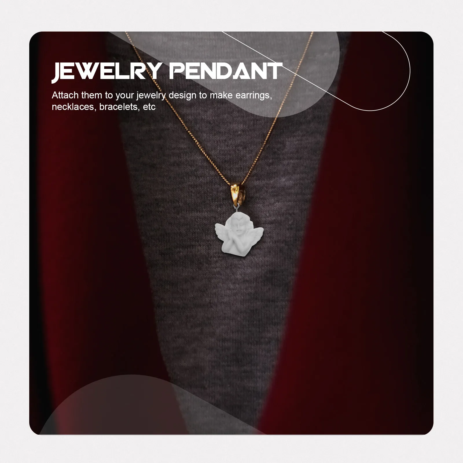 

10Pcs Fine Workmanship Resin Pendant Accessories DIY Jewelry Making Supplies for Earrings Necklace Bracelet Keychain Craft