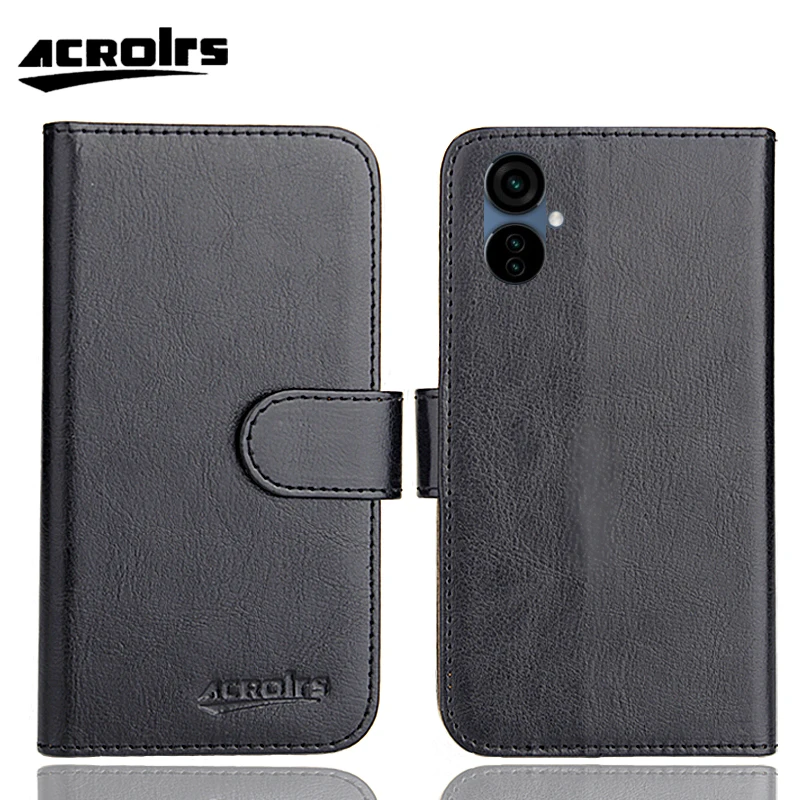 Tecno Camon 19 네오 케이스, 플립 지갑 카드 슬롯, 다람쥐 가죽 보호 커버, 휴대폰 패션 맞춤형, 6.78 인치, 6 가지 색상