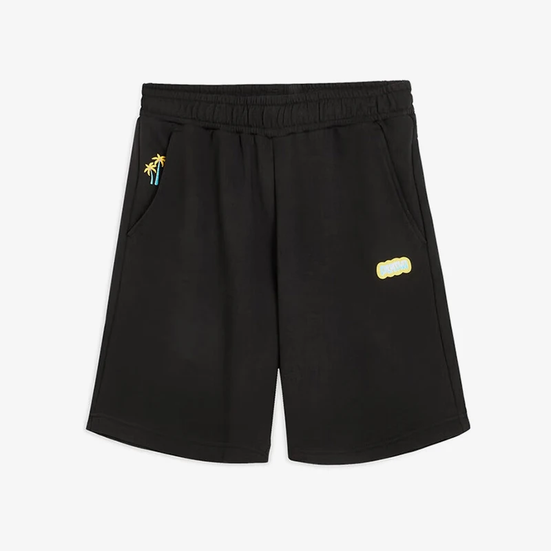 

PUMA Genuine 2025 Summer Men's Knit Loose Sport Breathable Shorts 632984-01